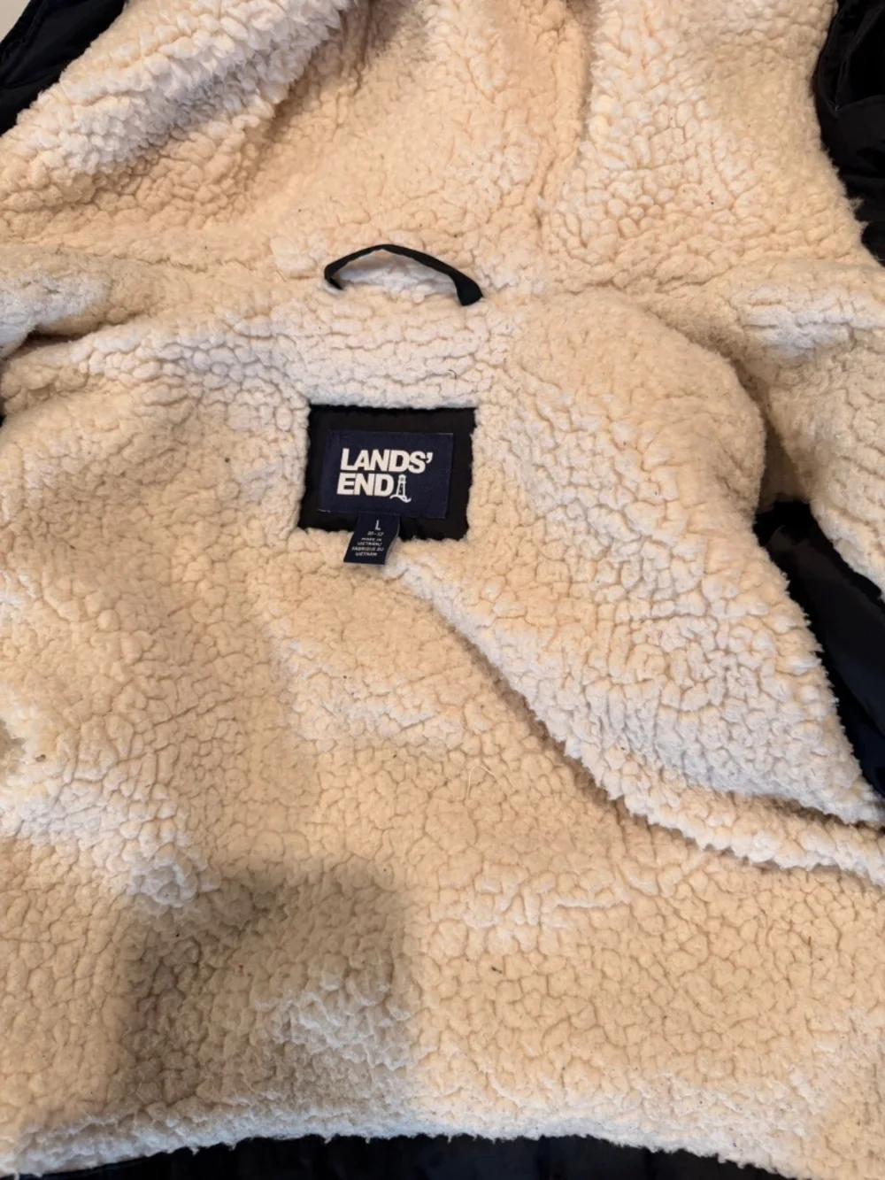 Lands’ End Kids Expedition Waterproof Down Winter Parka L 10-12